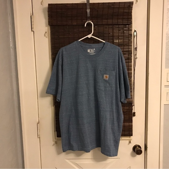 Carhartt Men's Loose Fit Heavyweight Short-Sleeve Pocket T-Shirt - Picture 1 of 5